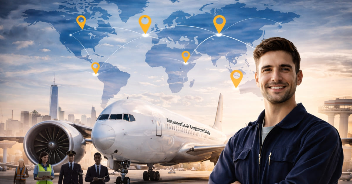 Global Job Opportunities for an Aeronautical Engineer.